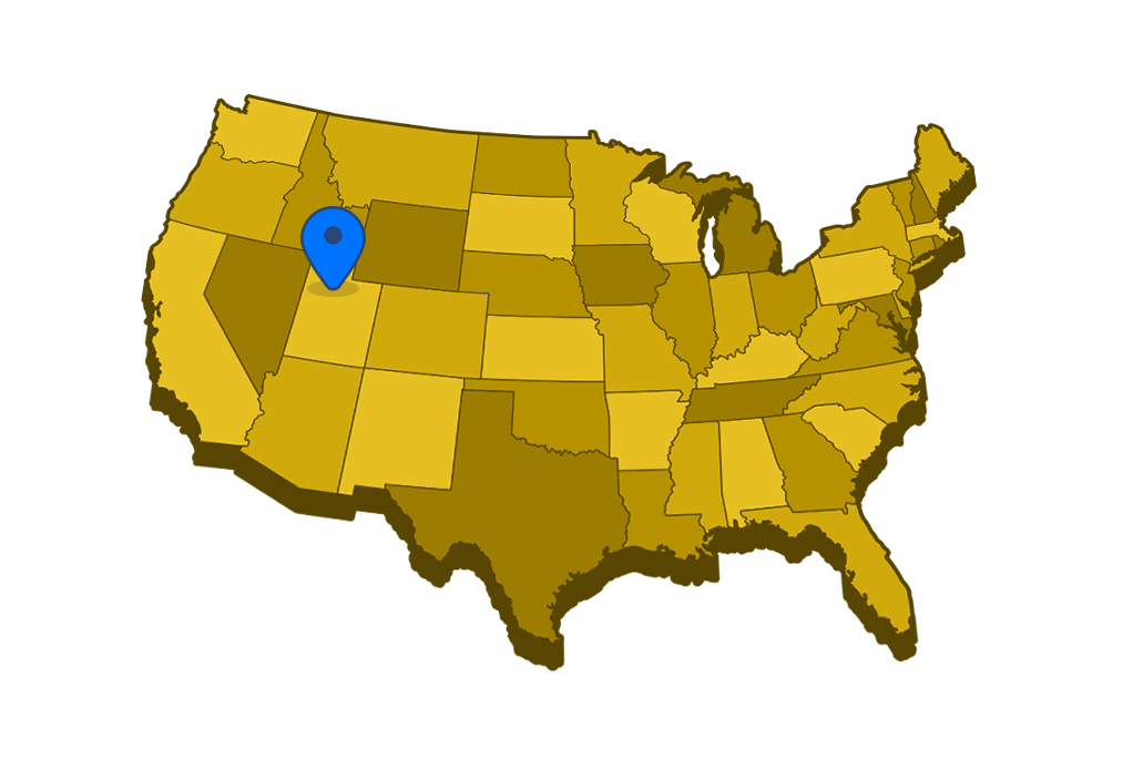 Utah Long Distance Map