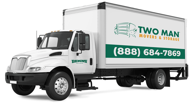 Two Man Movers & Storage Truck